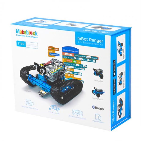 Robot mBot Ranger-Makeblock, lập trình ngôn ngữ Scracth, độ tuổi 8+ - Ảnh 5