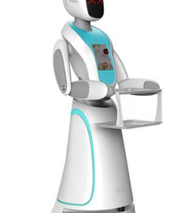 Robot lễ tân và phục vụ quảng cáo AMY